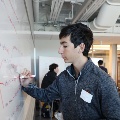 Oliver Servedio, co-lead of TigerHacks at Greenwich Country Day School